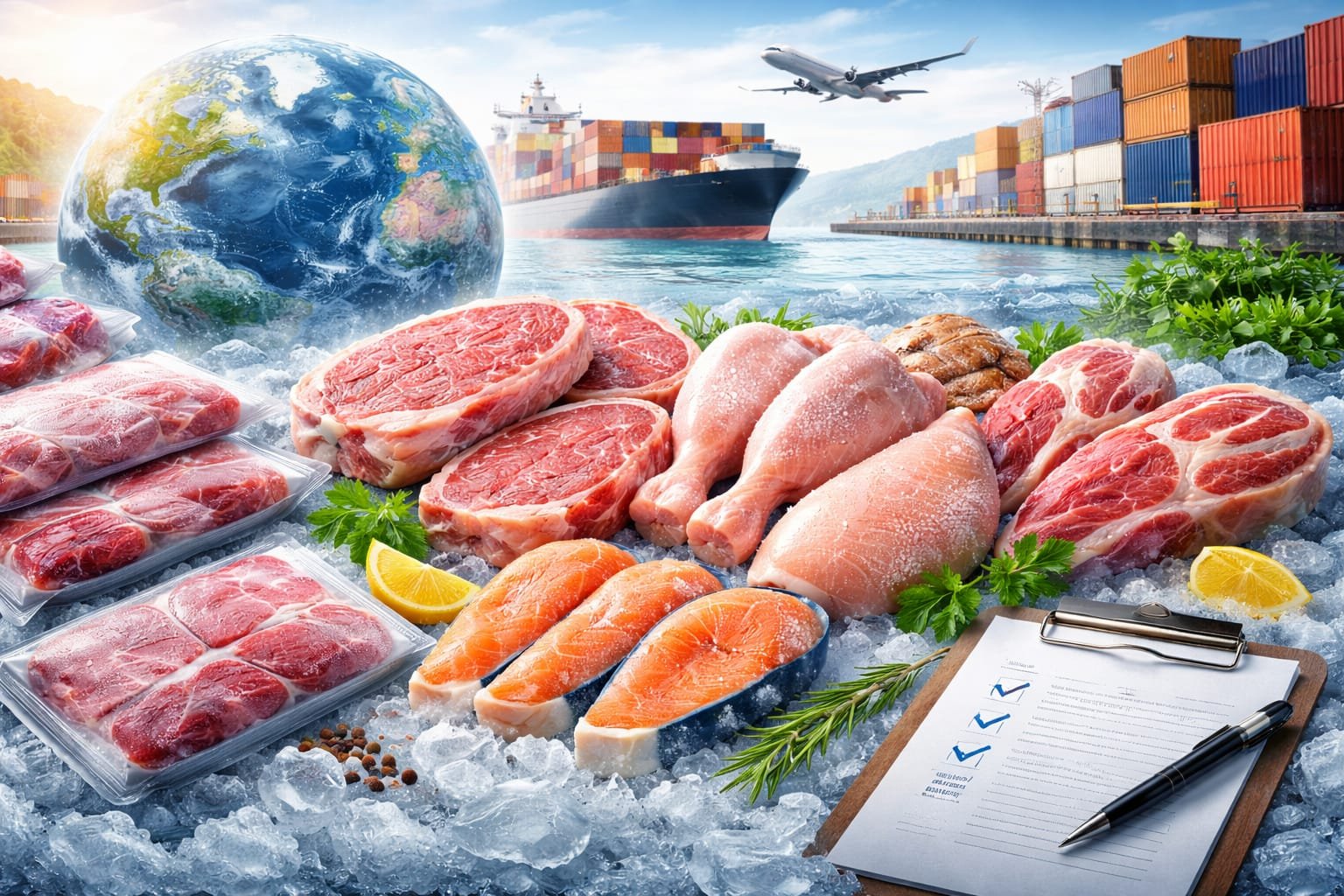 Global Quality Standards for Frozen Meat & Export Excellence